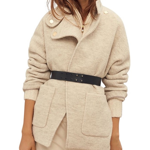 ba&sh CALVI coat size M - Picture 2 of 15